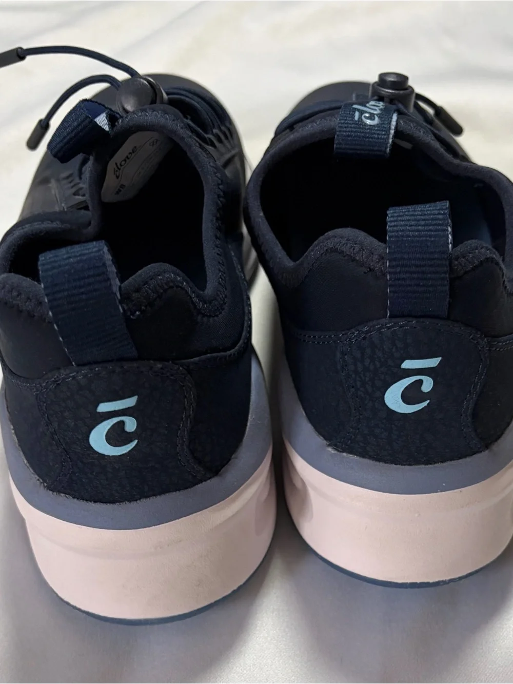 Clove women’s  classic Navy and Light Blue Casual Sneakers nursing shoes